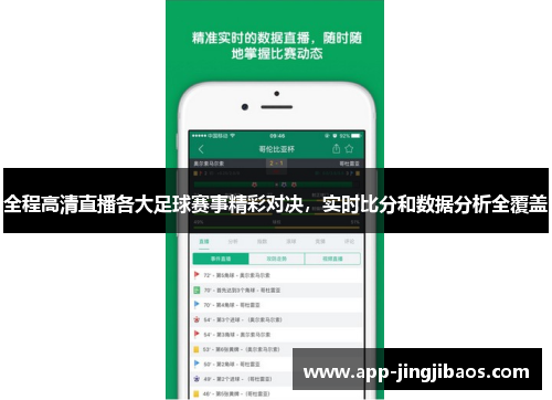 全程高清直播各大足球赛事精彩对决，实时比分和数据分析全覆盖